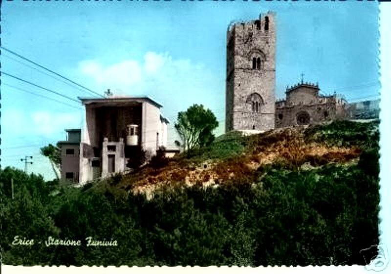 Vecchia Trapani 054 - Erice - Cartolina - Stazione funivia.jpg